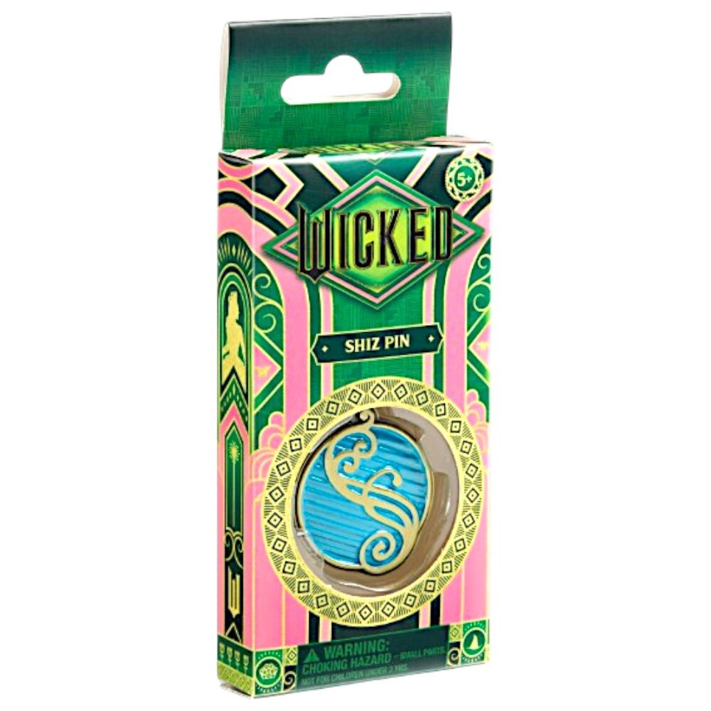 Wicked Shiz University Blue Pin – Elphaba Musical Collectible Gift Enamel